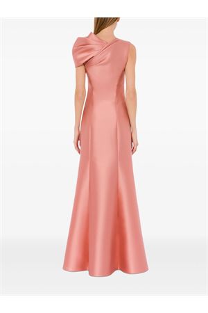 Abito da sera in misto seta rosa ALBERTA FERRETTI | J040916250169